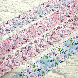 Castle ribbon, dreams come true, Disney, size 3in, 1.5in