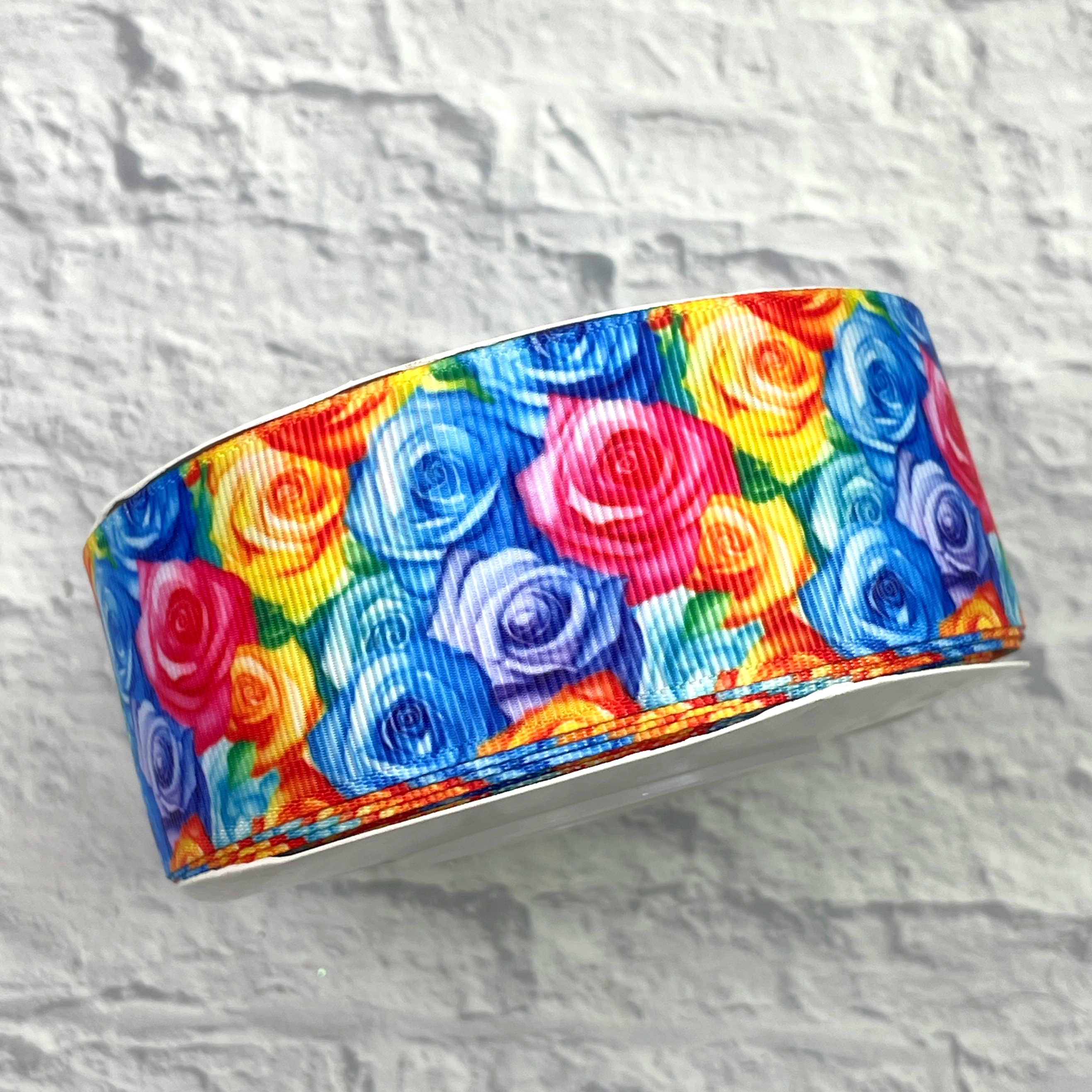Rainbow Neon Rose Digital Paper, Seamless floral Pattern, Fabric download,  Digital Printable Scrapbook Paper