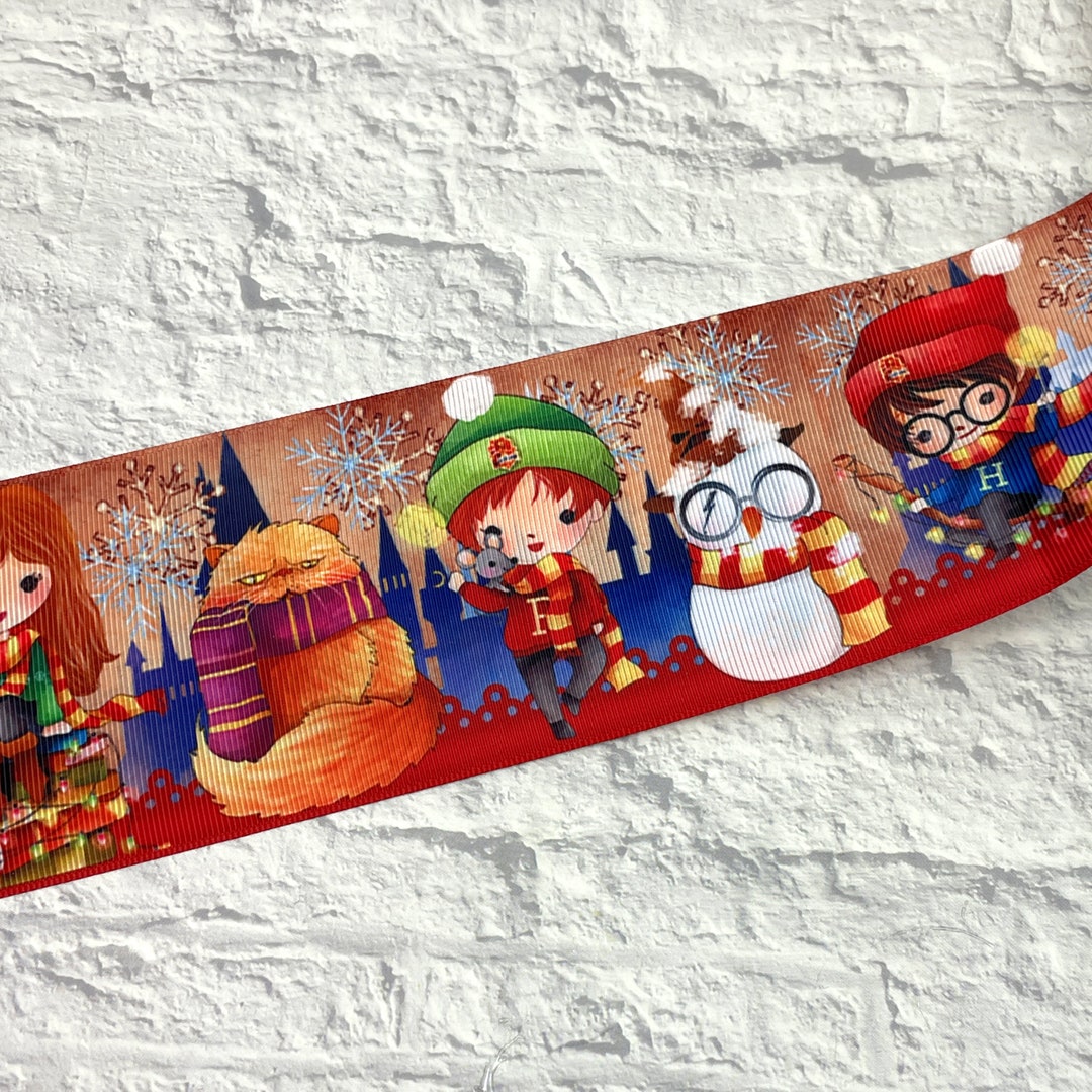 Wizard Christmas, Ribbon , Size 3 In, 1.5 In - Etsy