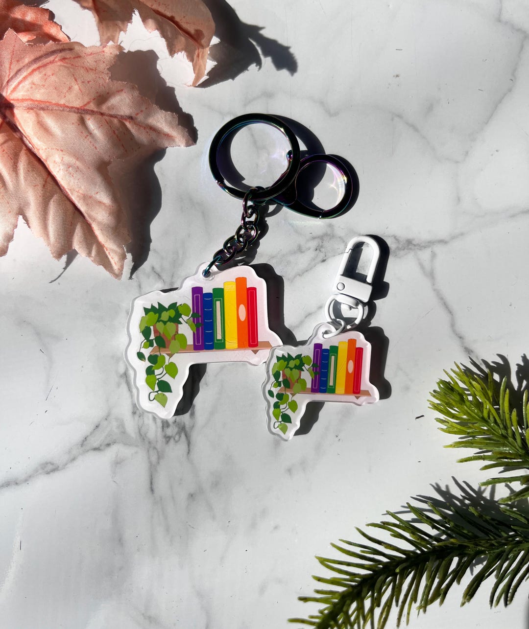 Subtle Pride Mini Acrylic Keychains - LGBTQ+ Pride Flag Designs ...