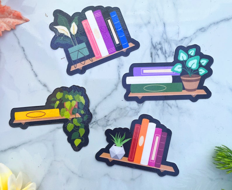 4 subtle pride stickers. Genderfluid, genderqueer, intersex and lesbian.