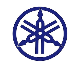 Yamaha Tuning Fork Decal Sticker for Motorcycle, Jet Burundi Yamaha Tuning Fork Decal Sticker for Motorcycle, Jet Burundi