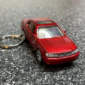 1994 Lexus LS400 Keychain Red Diecast Hot Wheels Matchbox