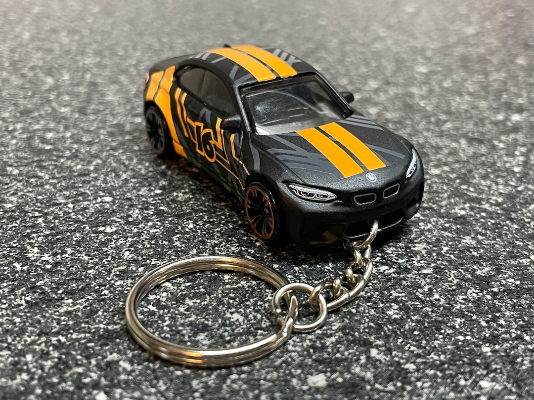 BMW M2 Keychain Black Hot Wheels Matchbox - Etsy