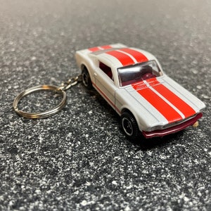 1965 Mustang GT Keychain Diecast Car Muscle Car GT350