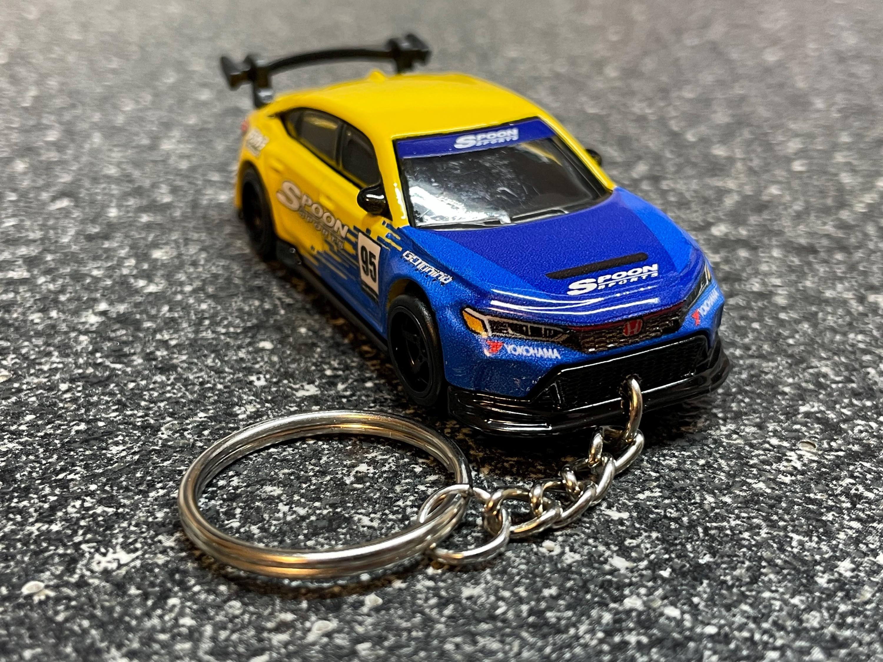 Car Keychain Spoon Sports Keychain 2024 Honda Civic Type-r