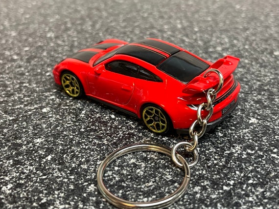 Fits Porsche 911 GT3 992 Red Keychain Hot Wheels Matchbox - Etsy