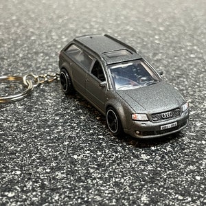 2004 Audi RS 6 Avant RS6 Keychain Gray Hot Wheels Matchbox