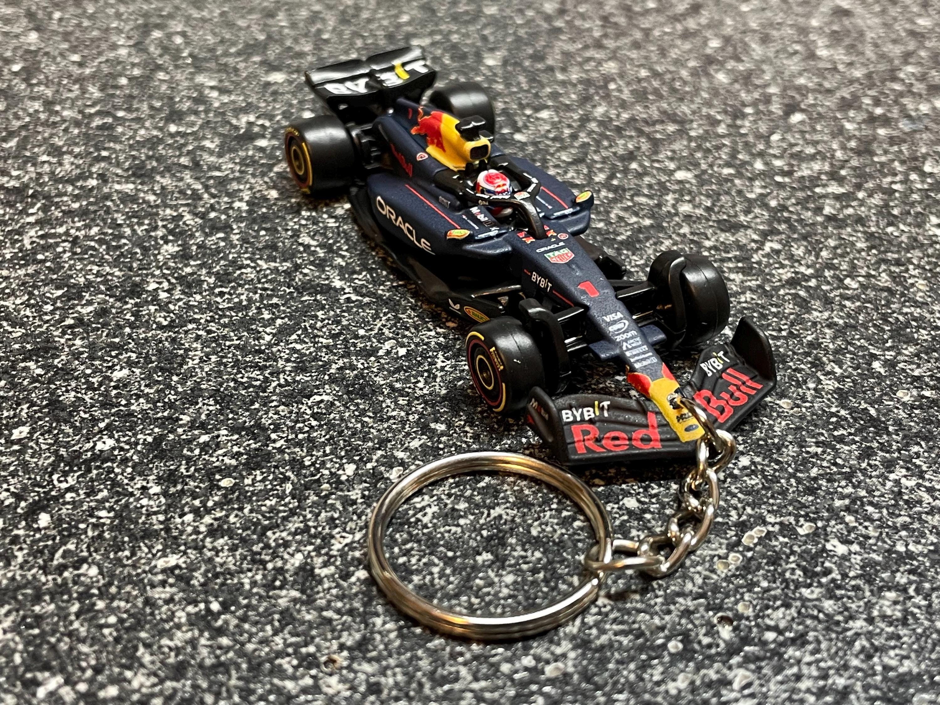 F1 Oracle Red Bull Racing Keychain Redbull Hot Wheels Matchbox