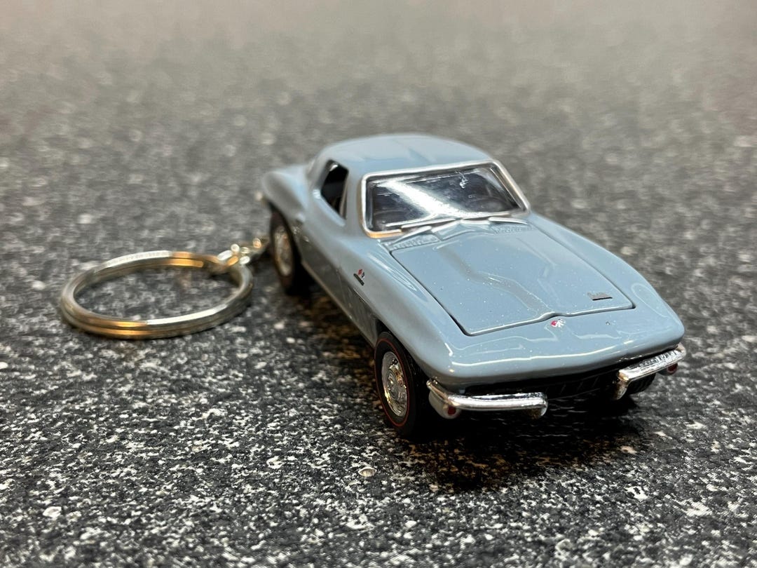 1966 C2 Corvette 427 Keychain Blue Diecast Car Hot Wheels Matchbox - Etsy