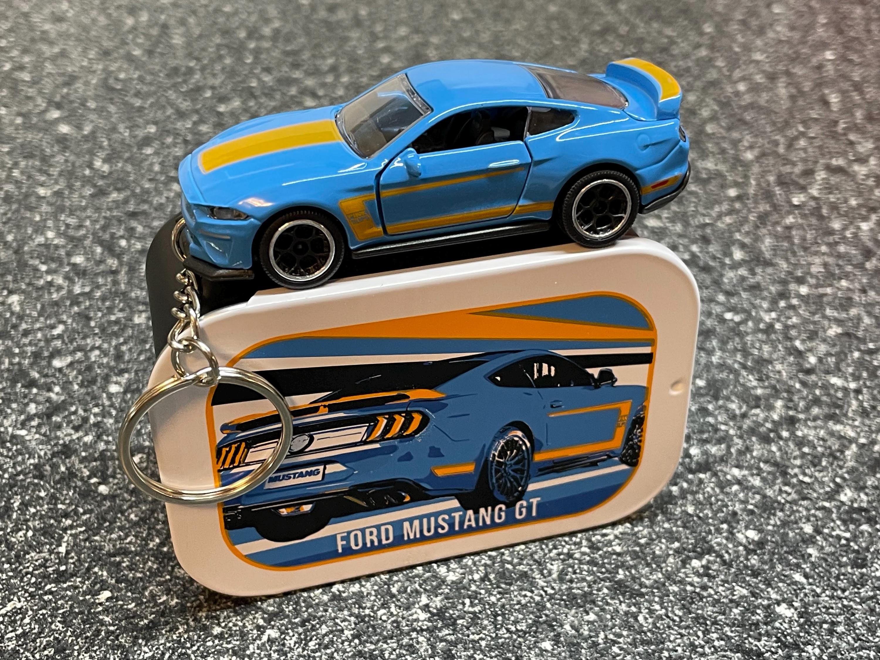 2018 Mustang GT Blue Keychain S550 Hot Wheels Matchbox - Etsy