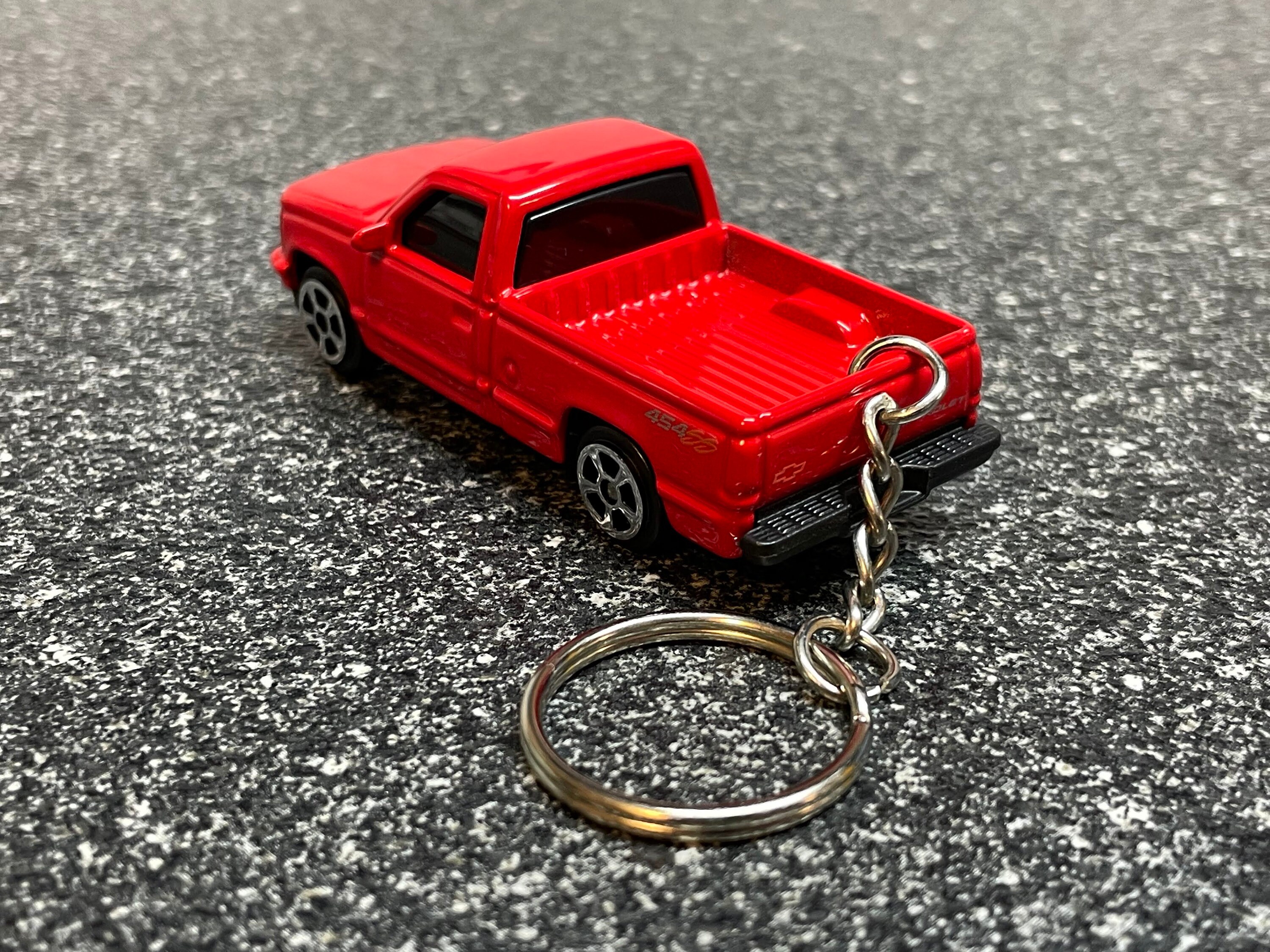 Red chevy silverado toy truck sales