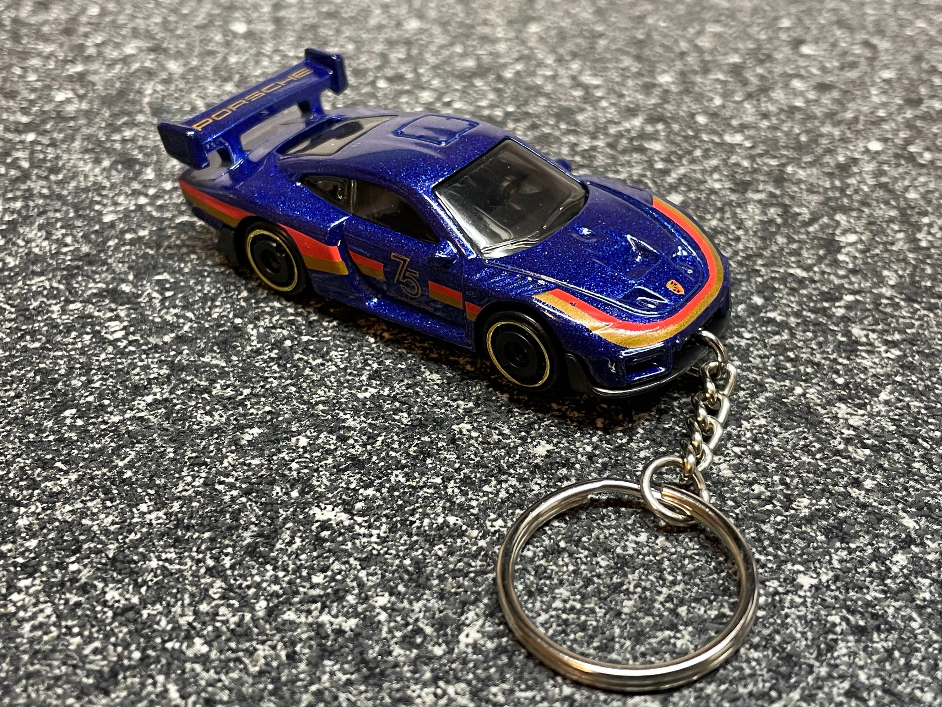 Fits Porsche 935 Blue 75 Years Keychain Hot Wheels - Etsy