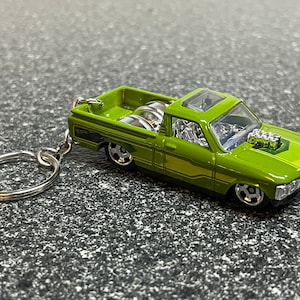 1972 Chevy Luv Truck Keychain Hot Rod Custom Hot Wheels Matchbox