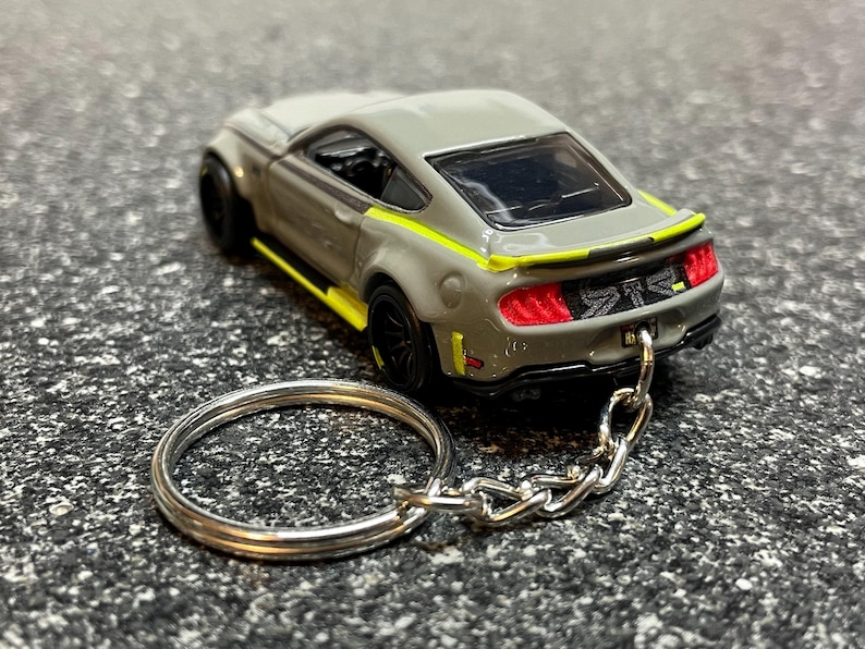 2018 Mustang RTR Gray Keychain Hot Wheels Matchbox S550 - Etsy
