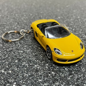 Fits Porsche Boxster Keychain Hot Wheels