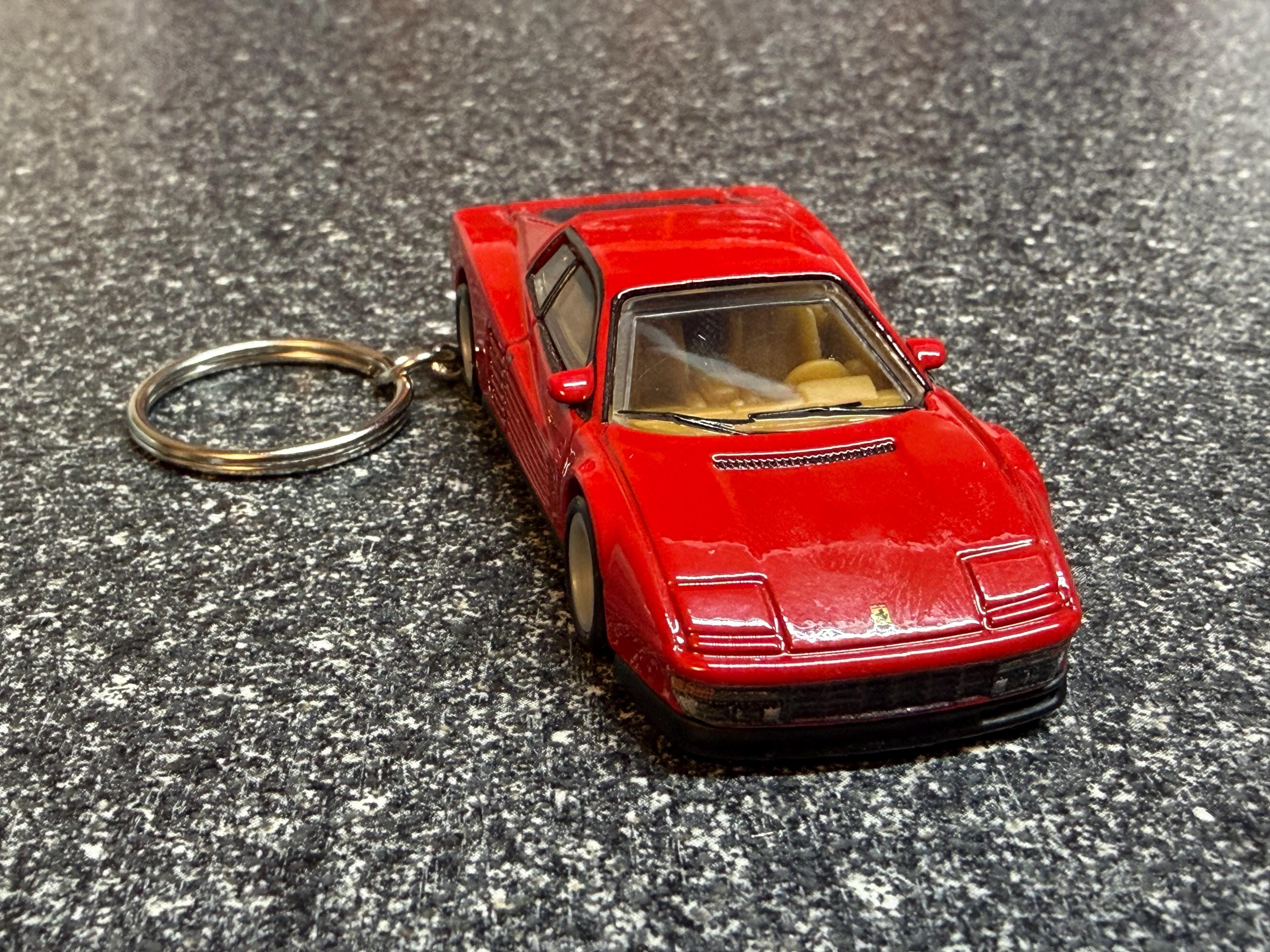 Ferrari Logo Key Chain - Etsy