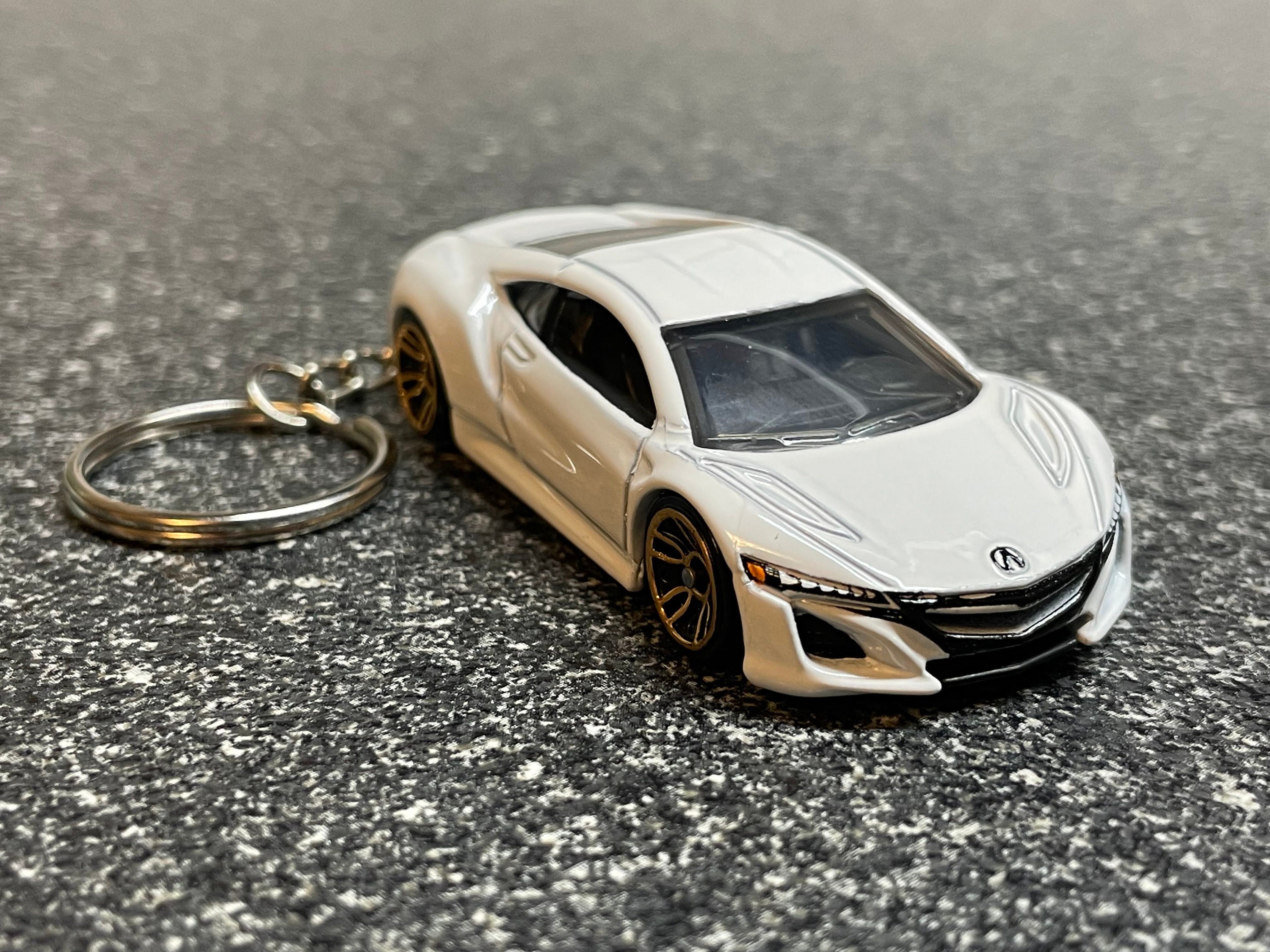 2017 Acura NSX White Keychain Hot Wheels Matchbox - Etsy
