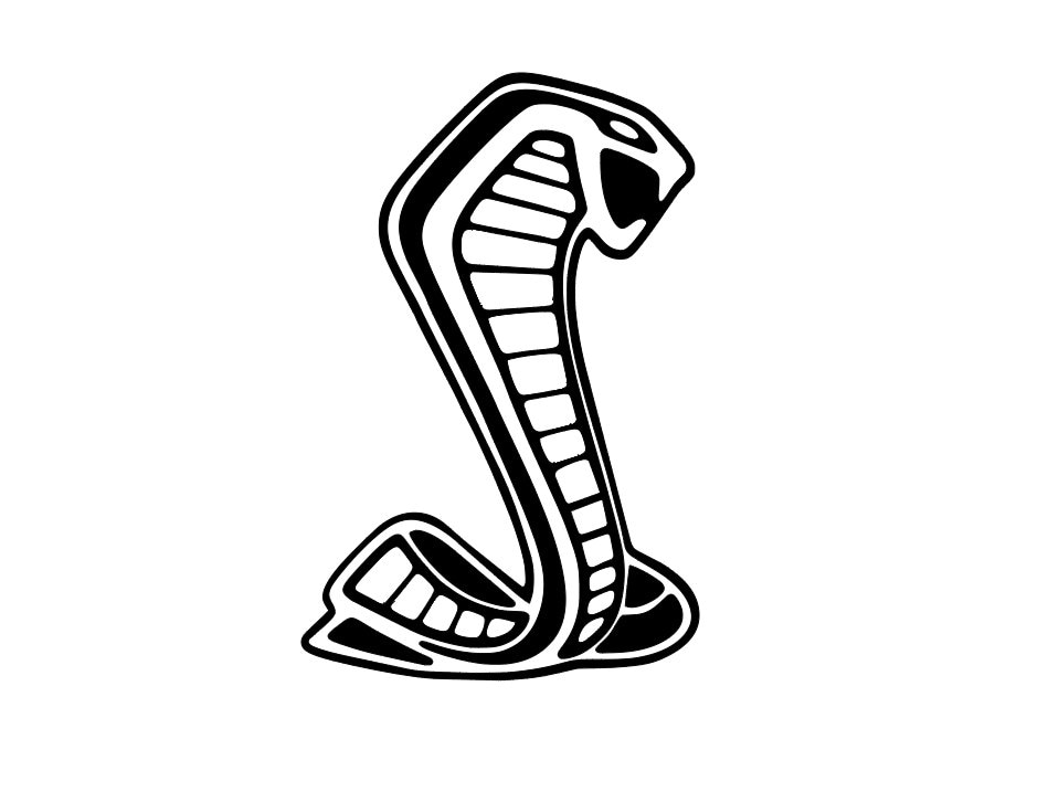 Shelby Cobra Snake GT350 GT500 Vinyl Decal