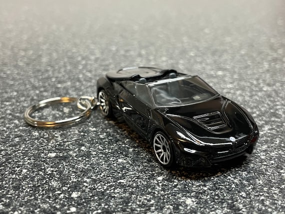 BMW I8 Roadster Convertible Keychain Black Hot Wheels Matchbox Etsy