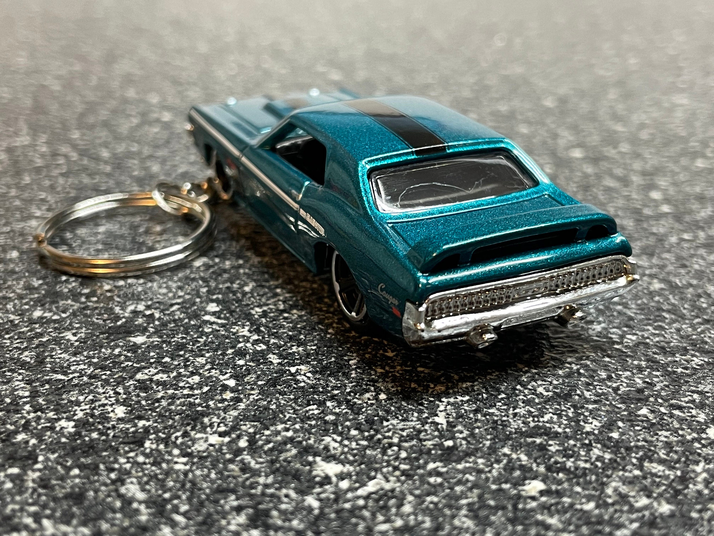 1969 Mercury Cougar Keychain Hot Wheels Muscle Car Eliminator - Etsy