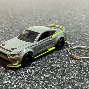 2018 Mustang RTR Gray Keychain Hot Wheels Matchbox S550 - Etsy