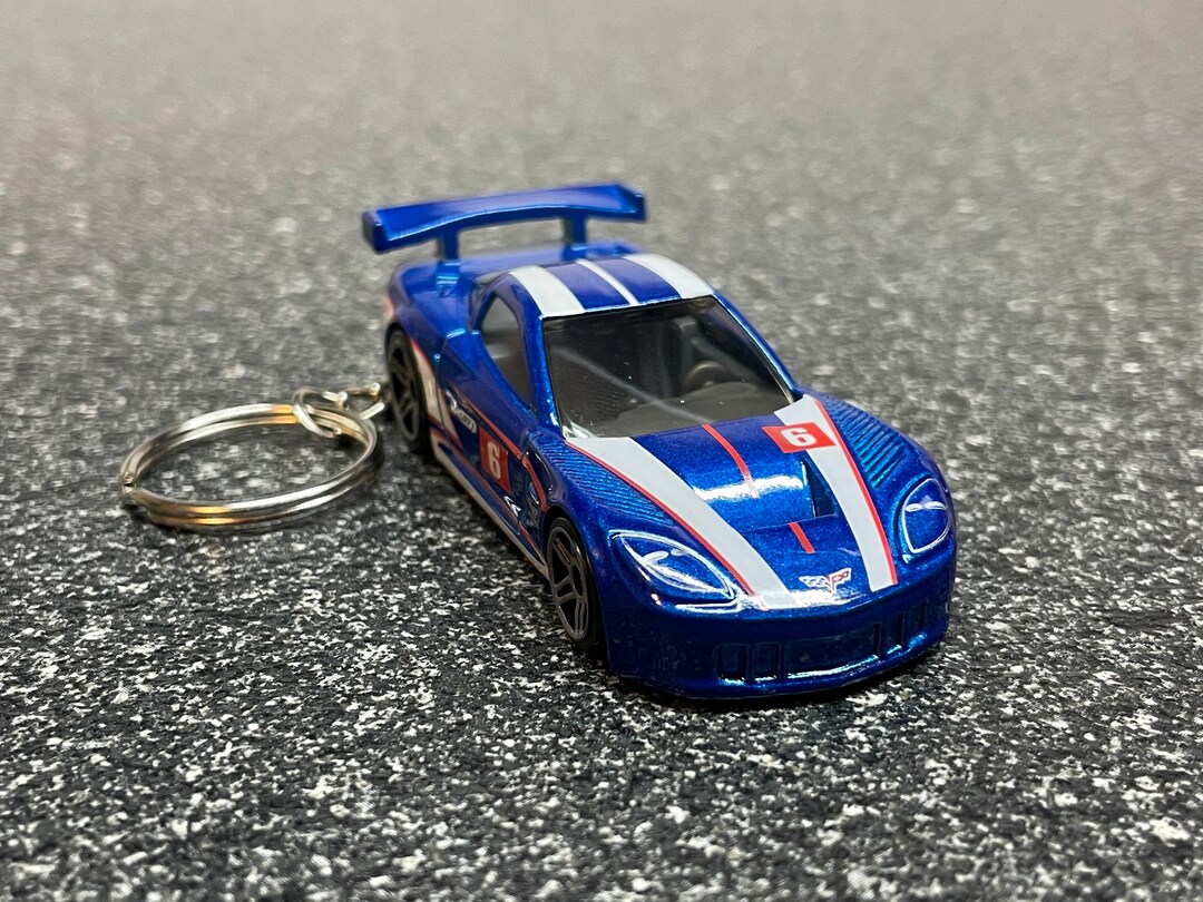 C6 Corvette R Z06 Keychain Diecast Car Etsy