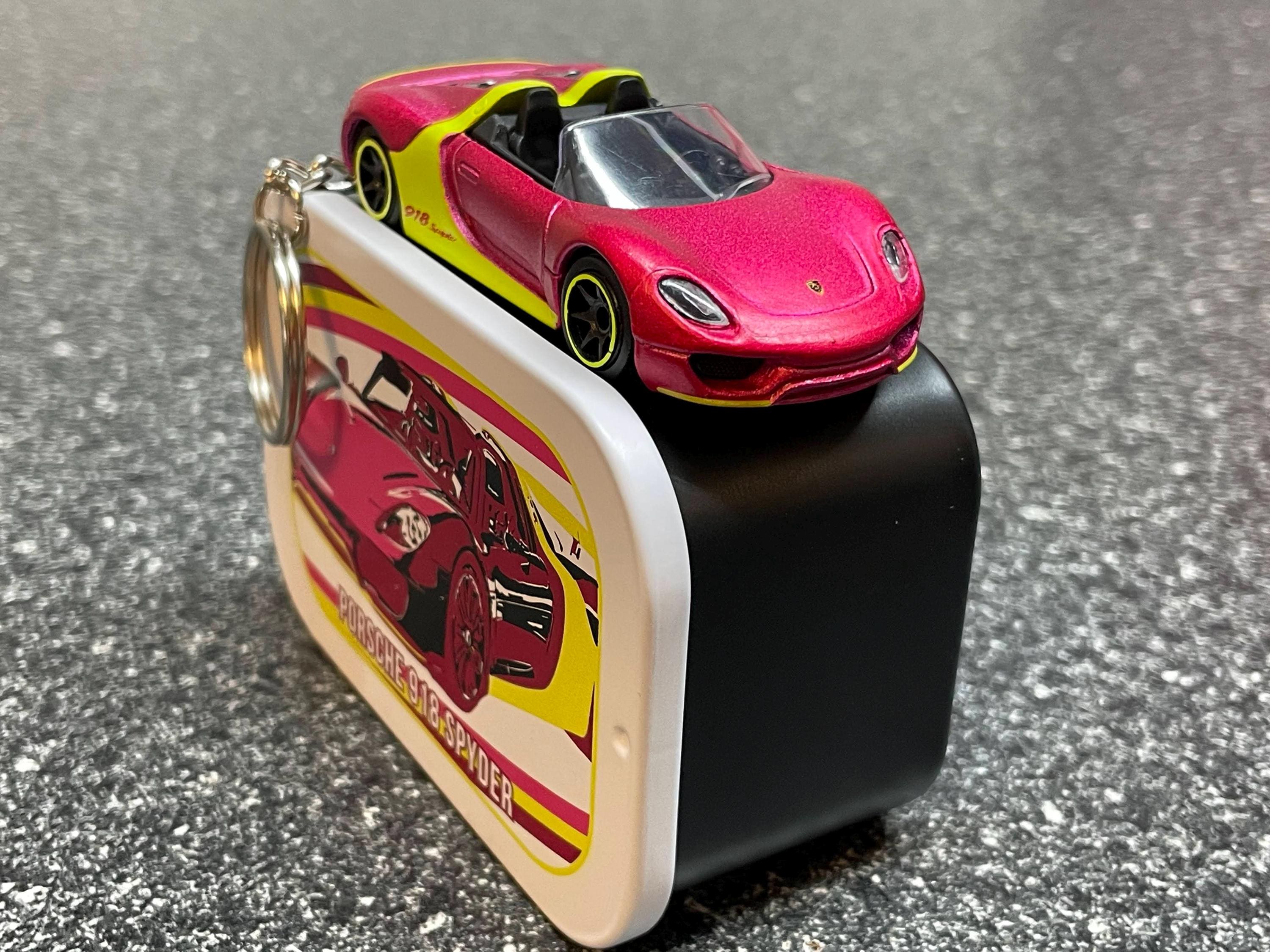 Fits Porsche 918 Spyder Keychain Pink Hot Wheels Hypercar - Etsy