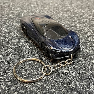 McLaren Speedtail Keychain Diecast Car Hot Wheels Matchbox
