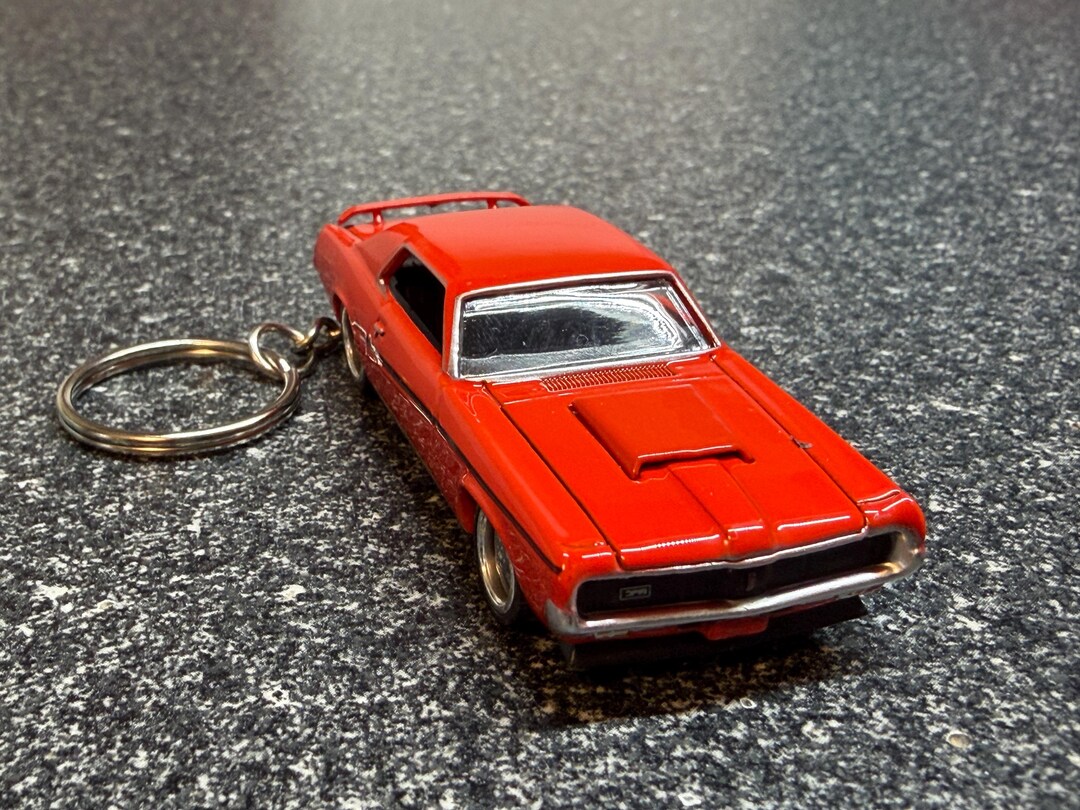 Eliminator Key Chain 1969 Mercury Cougar Eliminator Keychain Orange Hot Wheels Matchbox - Etsy