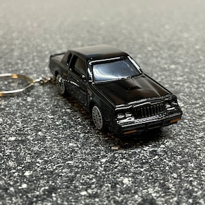 Buick Grand National Black GNX Keychain Diecast Hot Wheels Matchbox