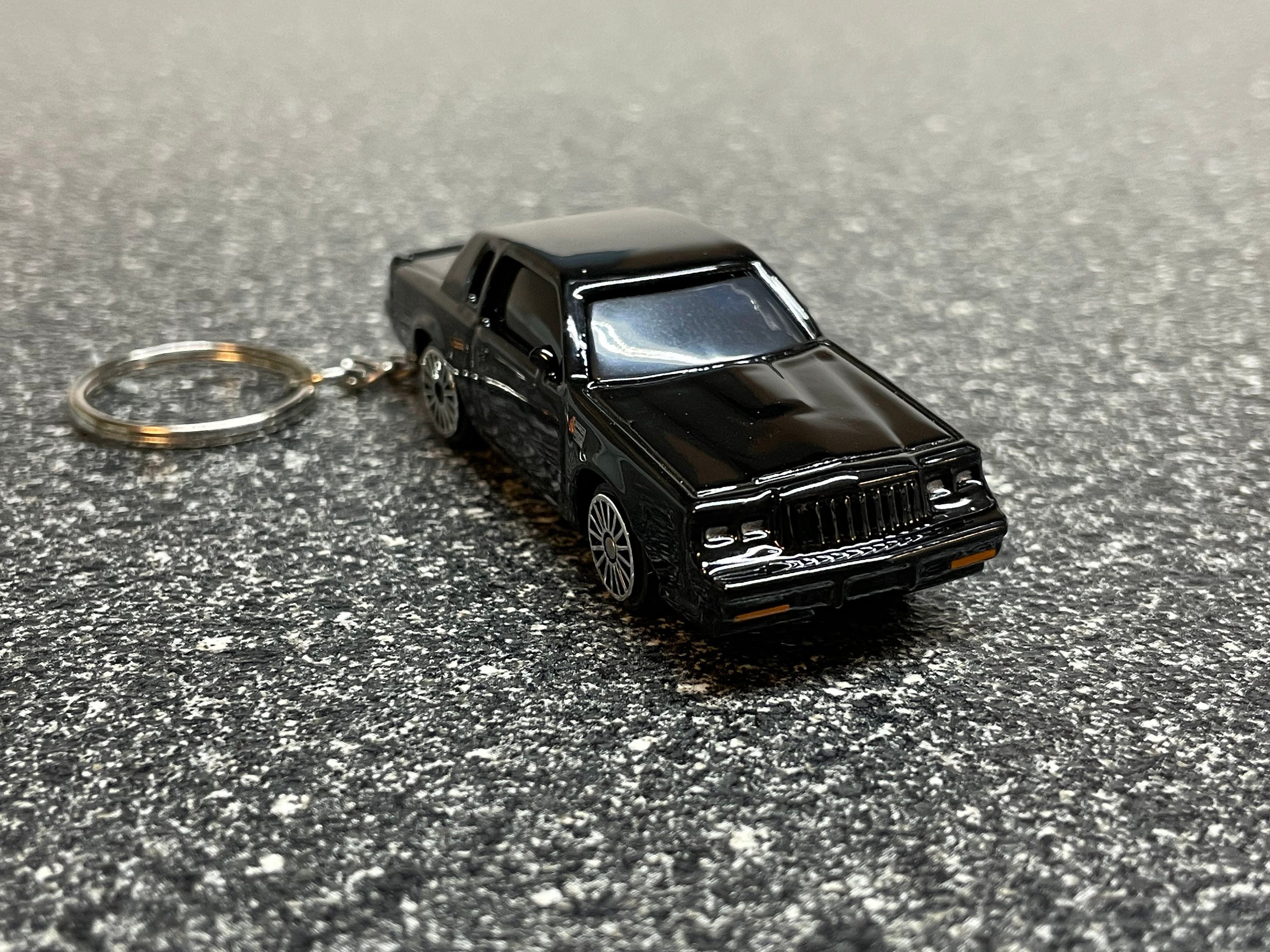 Buick Grand National Black GNX Keychain Diecast Hot Wheels