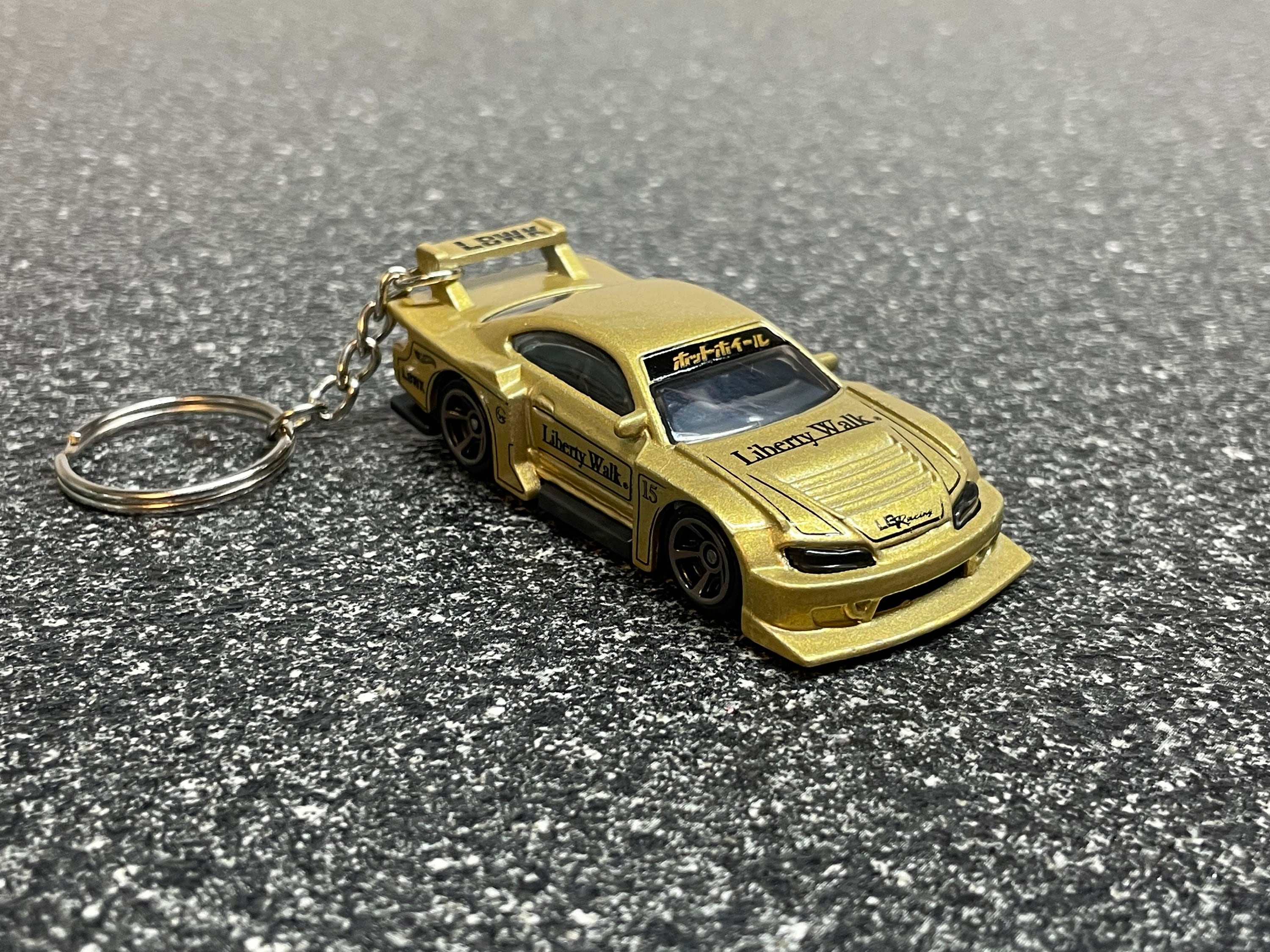 LIBERTY WALK Nissan SILVIA S15 ゴールド Hot Wheels Liberty Walk LBWK gold Silhouette Nissan Silvia S15