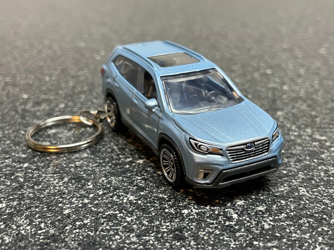 Subaru Outback Forester Blue Keychain Matchbox Hot Wheels - Etsy