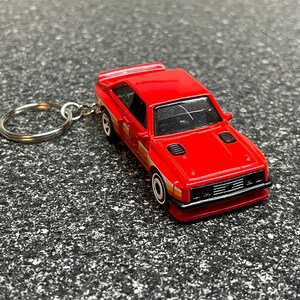 Ford Escort RS2000 Red Keychain Hot Wheels Matchbox