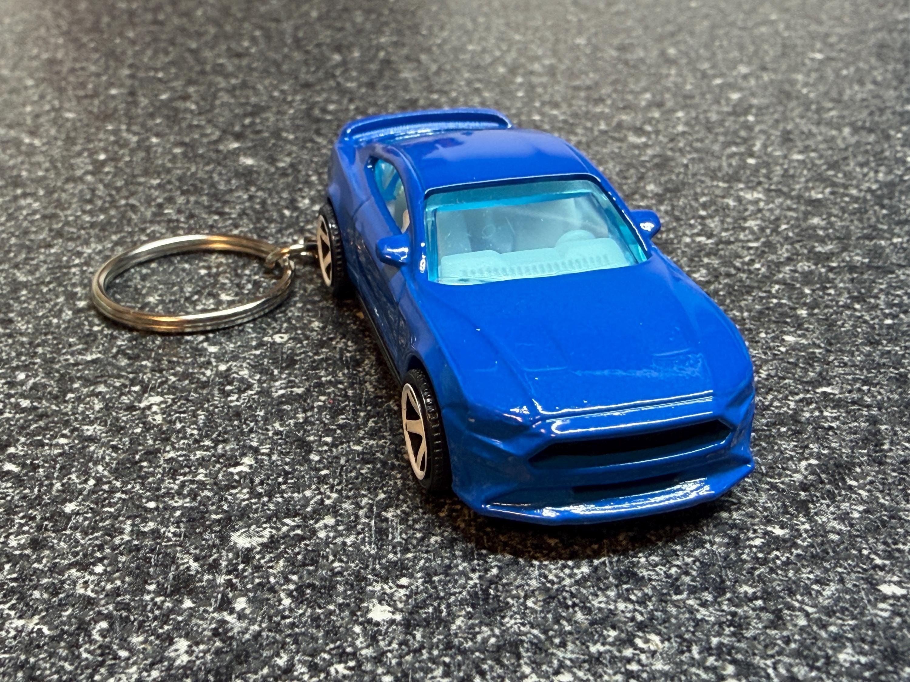 2019 Mustang GT Keychain Blue S550 Coupe Hot Wheels Matchbox - Etsy