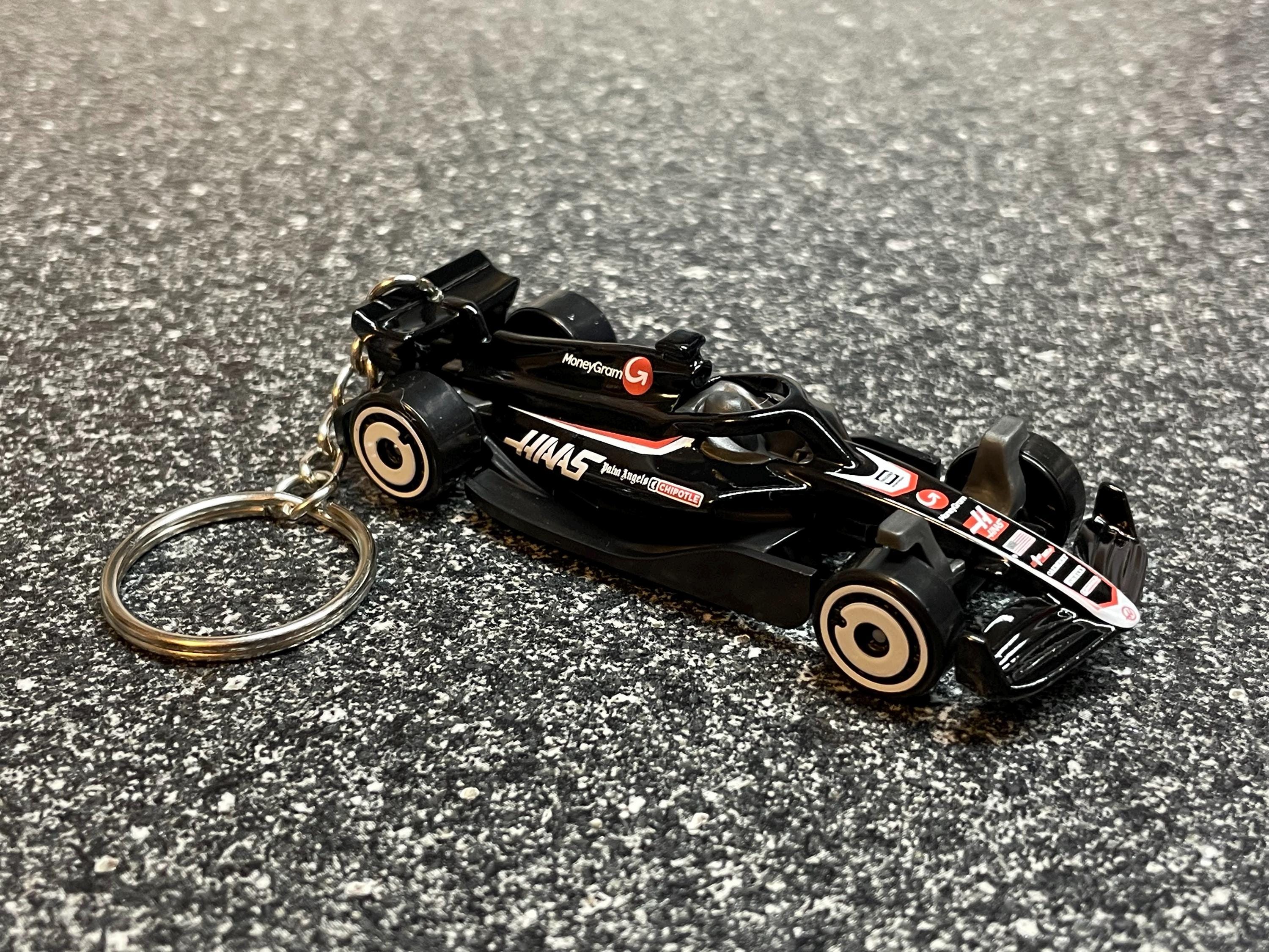 F1 Haas Keychain Hot Wheels Matchbox Formula One Oliver Bearman