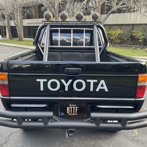 Toyota Truck Tailgate Vinyl Decal Sticker 30" x 5" Multiple Colors
