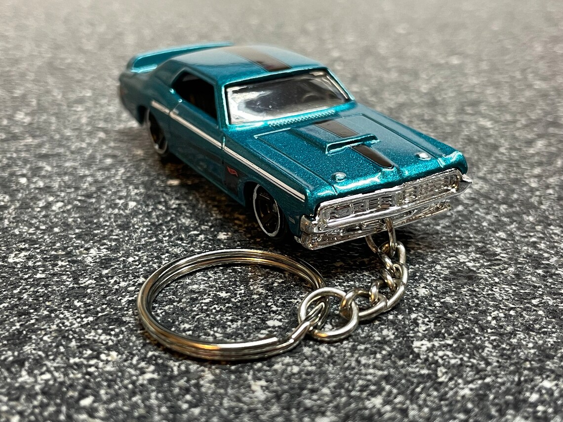 1969 Mercury Cougar Keychain Hot Wheels Muscle Car Eliminator - Etsy