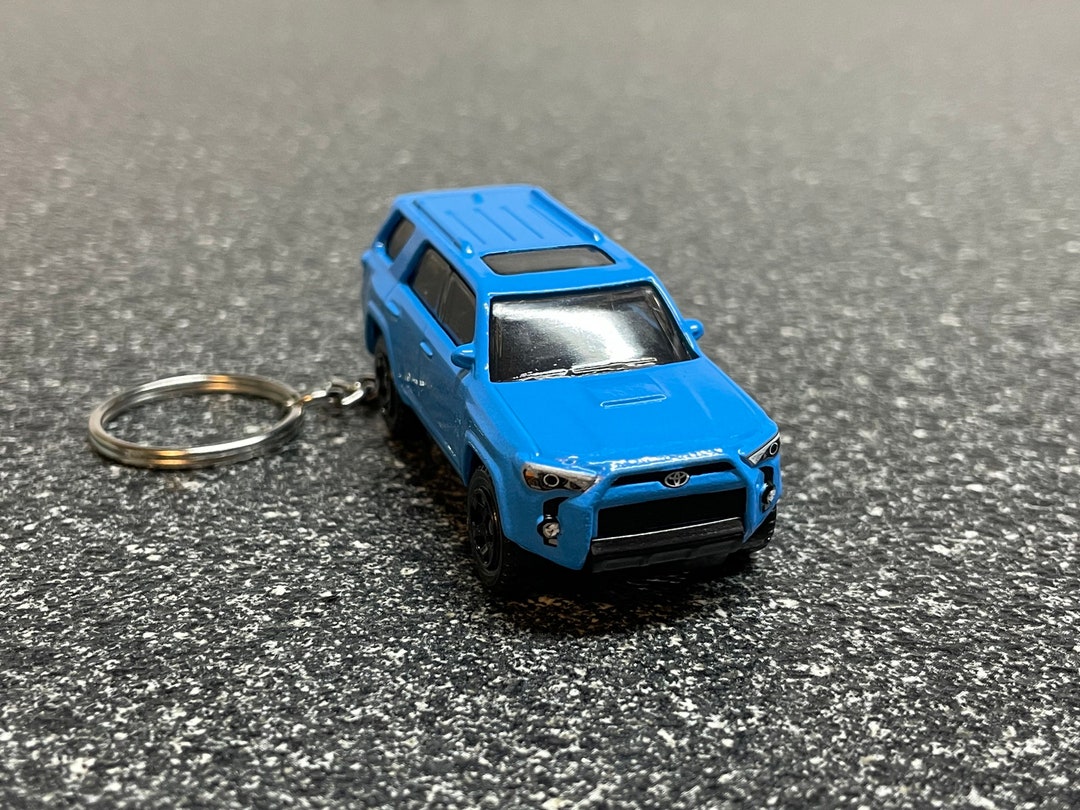 Toyota 4runner Blue Keychain Diecast Car Hot Wheels Matchbox - Etsy