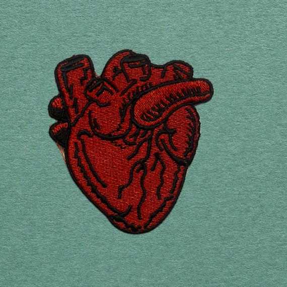 Real Heart Patches Sew on Patches for Jackets Hats and Bags 