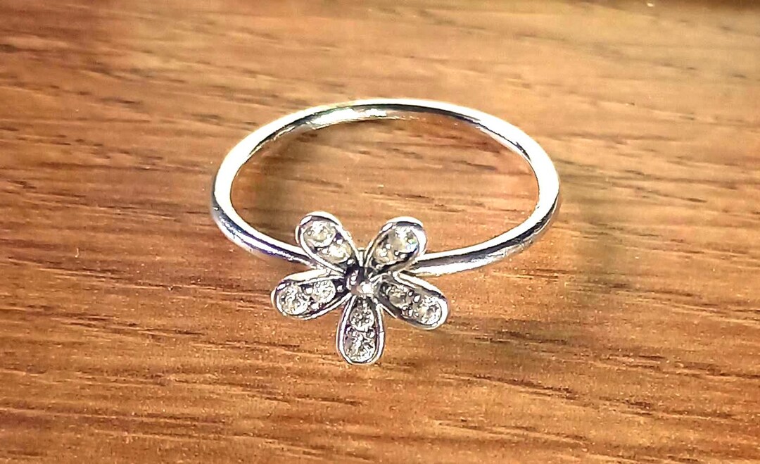 ALE RING SV』 Pandora ALE CZ Blossom Ring - 60 - Etsy Canada