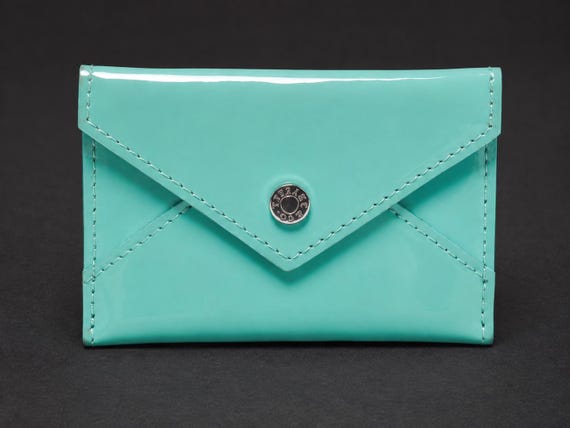 Vintage Tiffany & Co Patent Leather Business Card Holder - Etsy