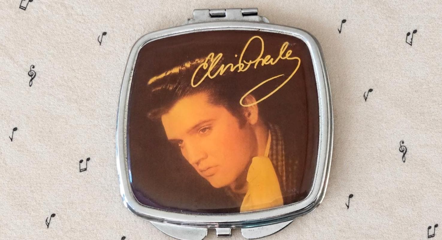 Vintage Elvis Presley Mirror - Etsy