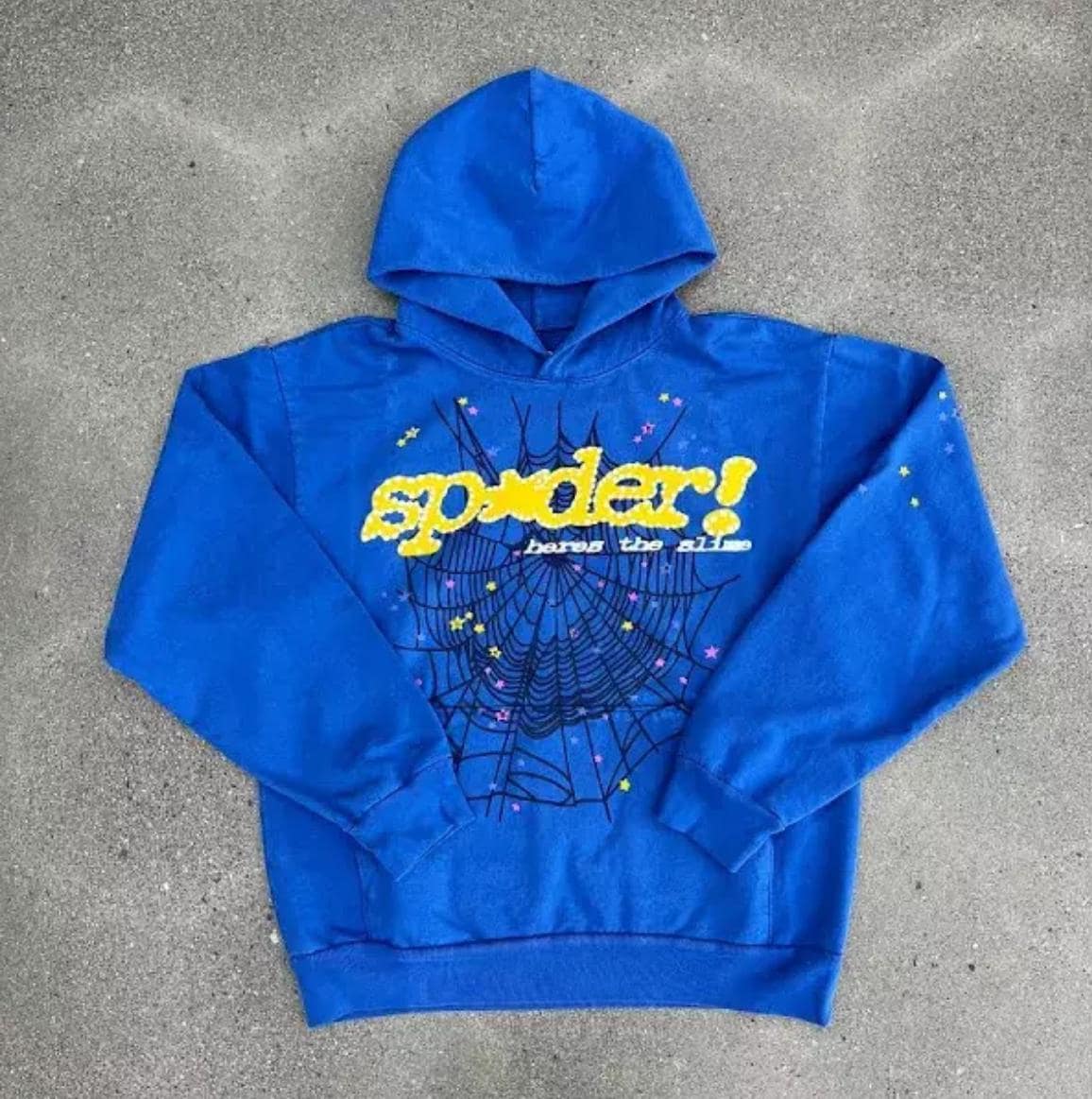 Sp5der hoodie rhinestone - Etsy 日本