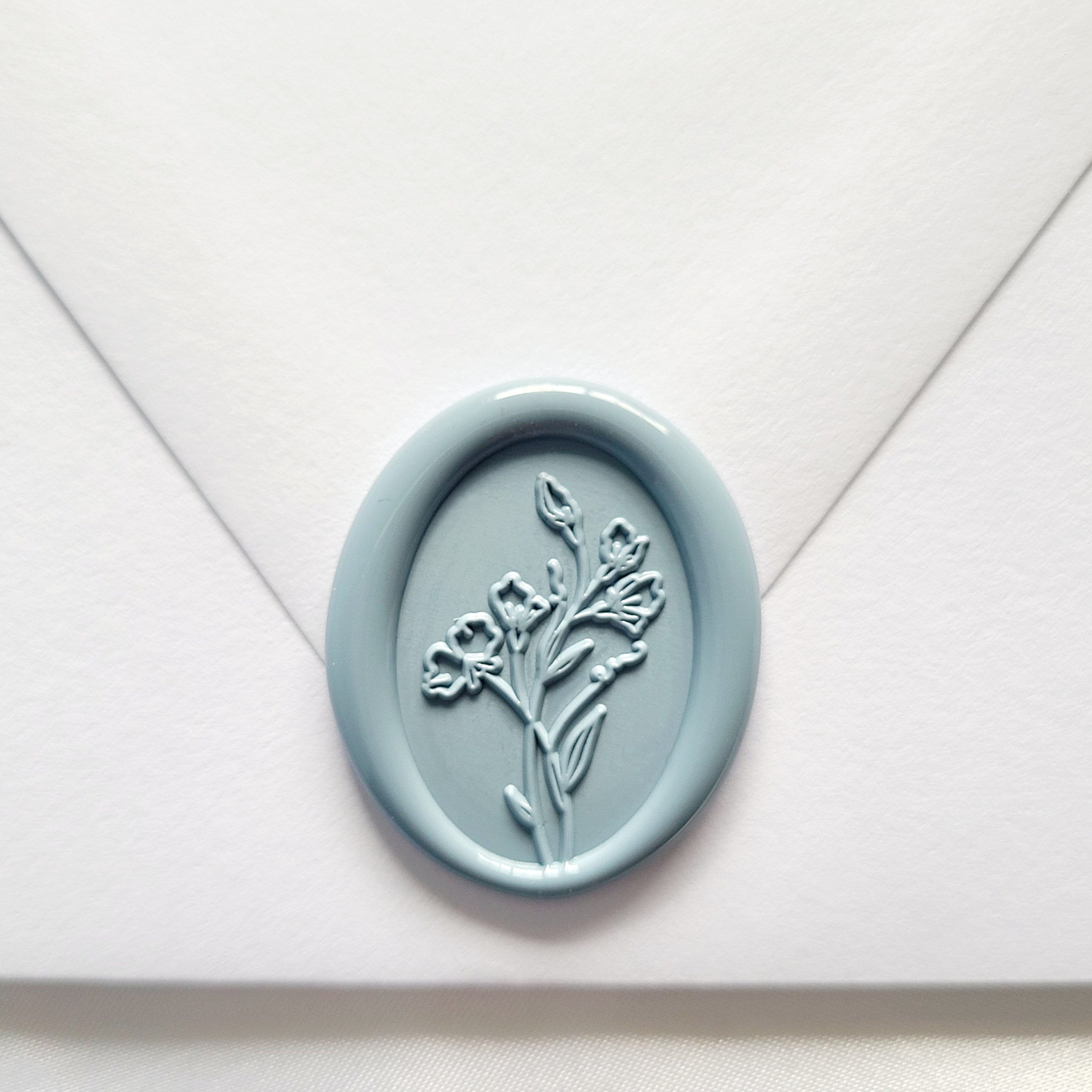 Flower Envelope Seals / Stickers 