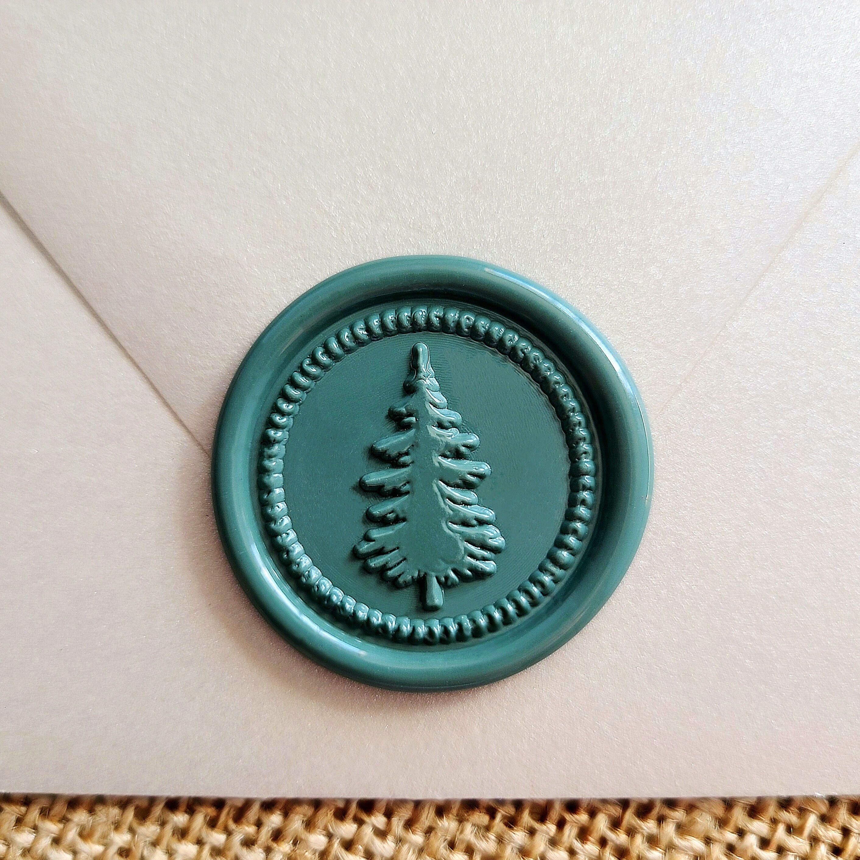 Christmas Sealing Wax Stamp Christmas Tree Wax Seal Stamp Gift Package Wax  Seal Christmas Gift Wax Seal Kit Wax Sealing Stamp 