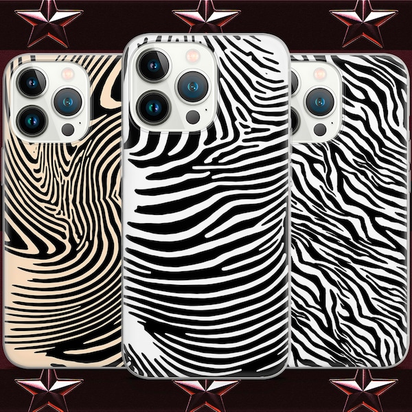 Zebra print pattern cool zebra skin phone case for iPhone 15 14 13 Pro Max 12 11 X XS 8, fits Samsung S20 FE, S21 Ultra, A12, Huawei P30 Pro