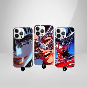 Vampire Phone Case Anime Cover Manga for iPhone 16 Pro, 15, 14, 13, 12, 11, Google Pixel 9 Pro, 8, 7A, Samsung S24 fe, A16, A55