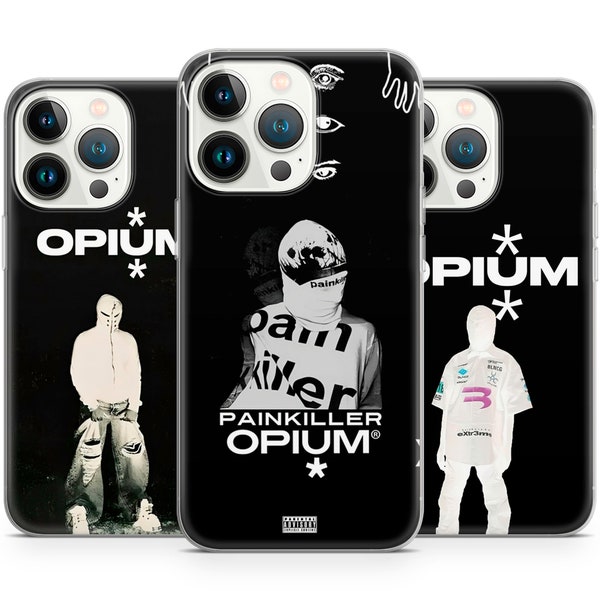 Playboy Opium core Aesthetics Carti phone case for iPhone 14 13 Pro Max 12 11 X XS 8, fits Samsung S20 FE, S21 Ultra, A12, Huawei P30 Pro